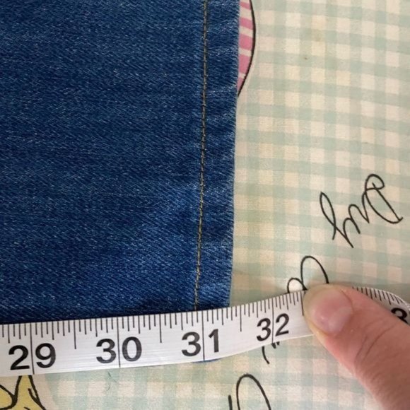 Sacred Blue mens vintage jeans relaxed baggy 80’s 90’s size 38 Made in USA - Picture 12 of 15